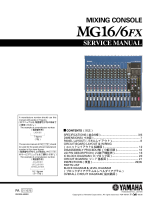 Yamaha MG-16-6-FX - Service Manual 